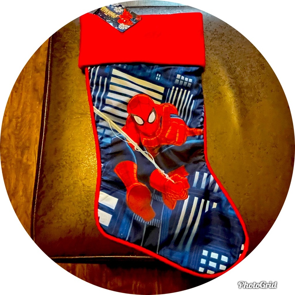Spiderman Christmas Stocking